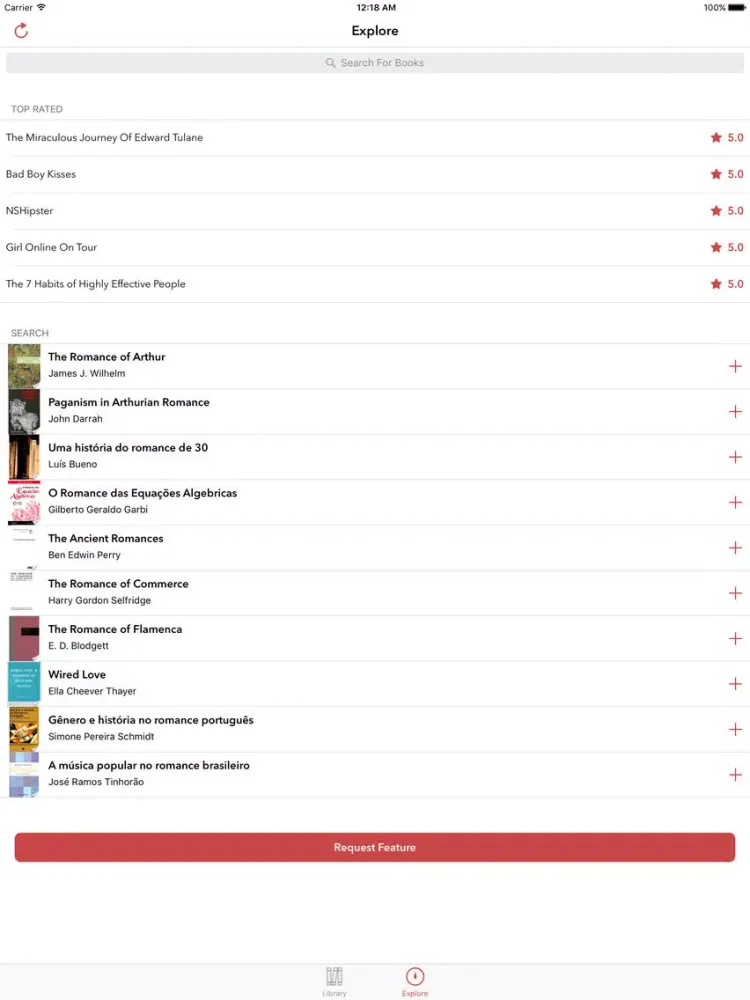 Capturas de tela do Reading List : keep track of your books iPad 