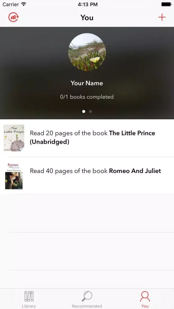 Capturas de tela do Reading List : keep track of your books