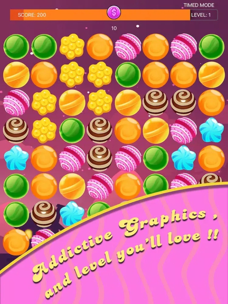 Captures d'écran de Match 3 Candy Pop - Match 3 Adventure iPad 