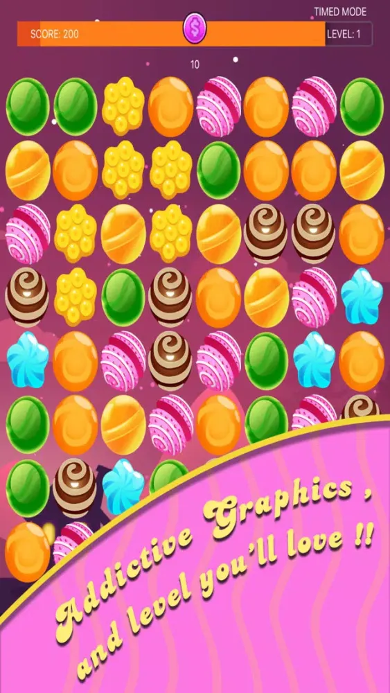 Captures d'écran de Match 3 Candy Pop - Match 3 Adventure