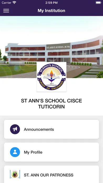 St.Anns School CISCE Tuticorin स्क्रीनशॉट