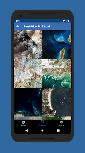 Earth View for Muzei Screenshots