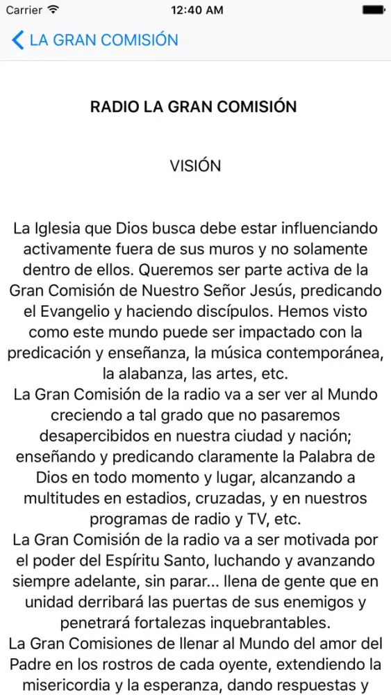 تصاویر RADIO LA GRAN COMISIÓN