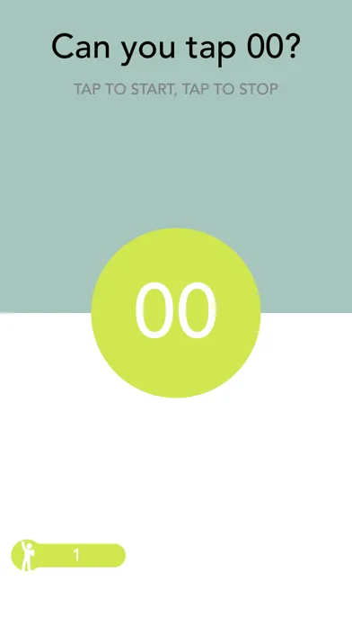 ภาพหน้าจอของ ZeroZero - Try to tap 00