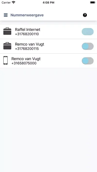 Zrzuty ekranu Pulse - Zakelijke telefonie