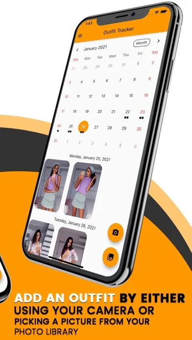 Скриншоты Outfit Tracker: Diary Planner
