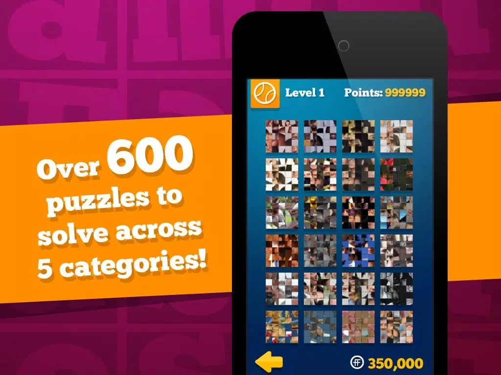 Ảnh chụp màn hình của Ultimate Quiz - Famous Faces and Celebrities iPad 