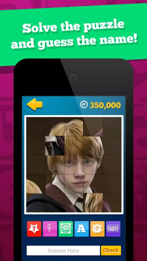 Ảnh chụp màn hình của Ultimate Quiz - Famous Faces and Celebrities