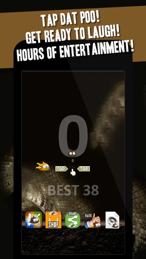 Captures d'écran de ⋮ Tap The Poo ⋮