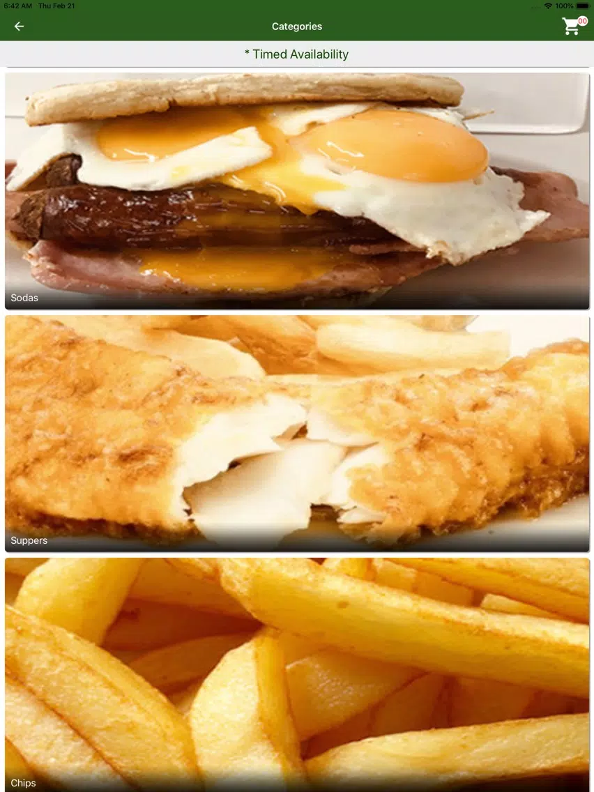 Raffo's Fish & Chips iPad  スクリーンショット