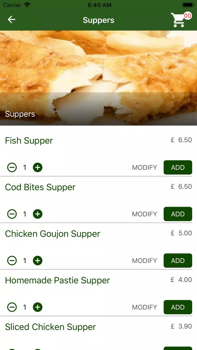 Raffo's Fish & Chips スクリーンショット