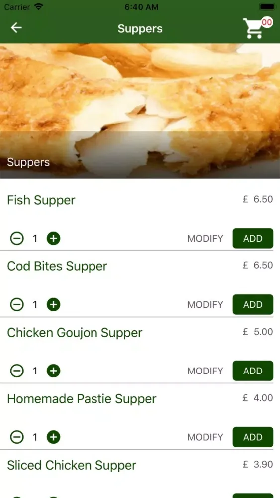 ภาพหน้าจอของ Raffo's Fish & Chips