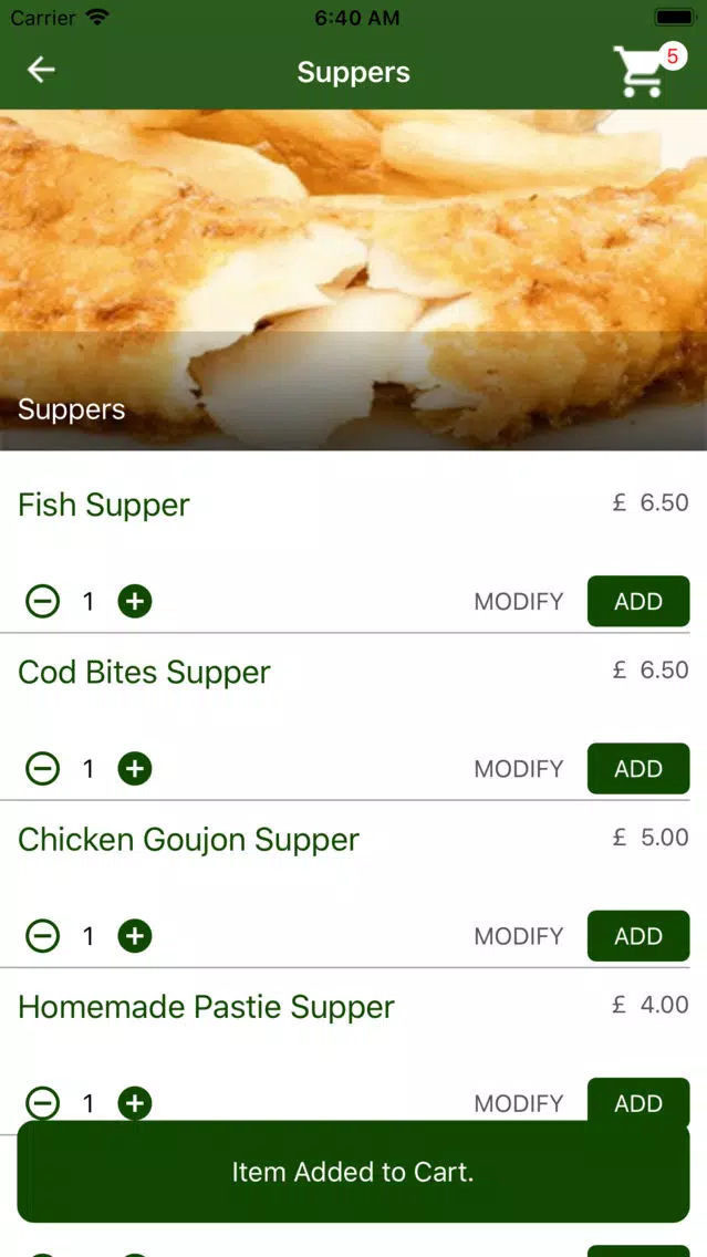 Raffo's Fish & Chips スクリーンショット