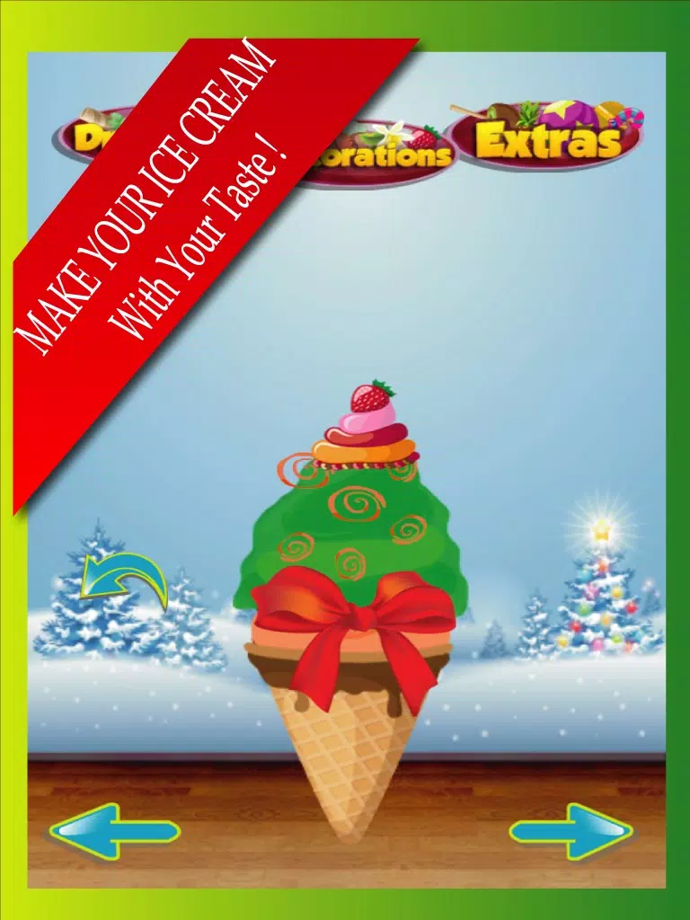 صور Ice Cream Monster - Frozen Snow Cone Maker & My Pudding Cone Dessert Shop iPad 