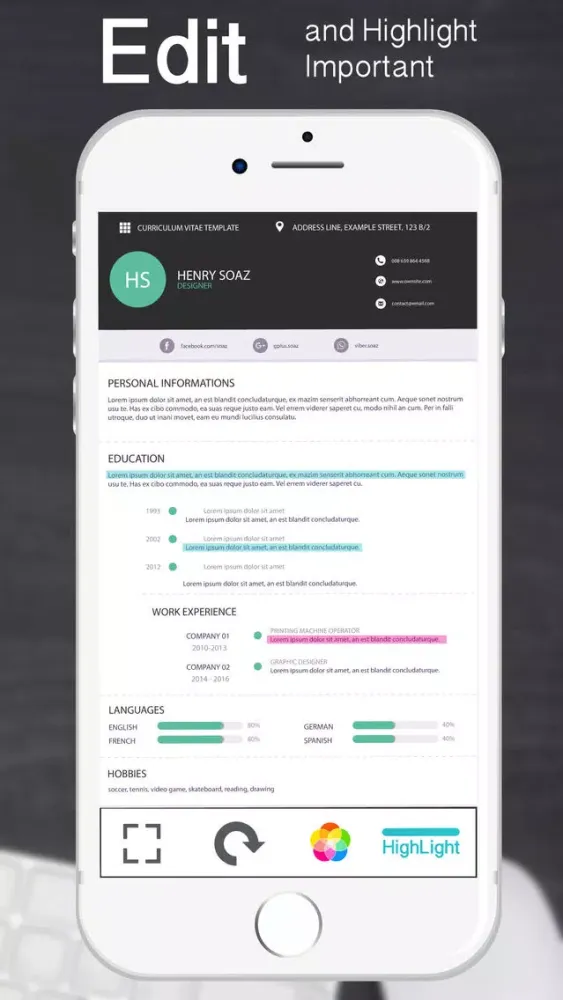 Screenshot di Scanner - Scan Document To PDF