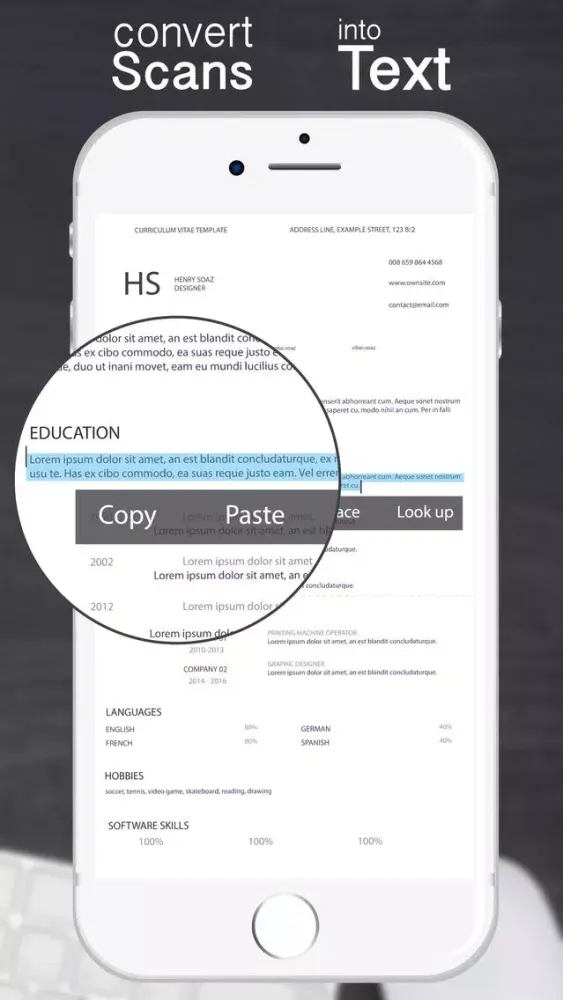 Screenshot di Scanner - Scan Document To PDF