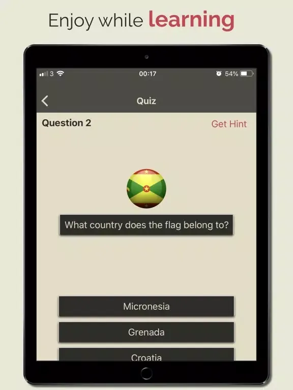 Discover Countries iPad  スクリーンショット