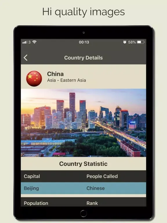 Discover Countries iPad  スクリーンショット