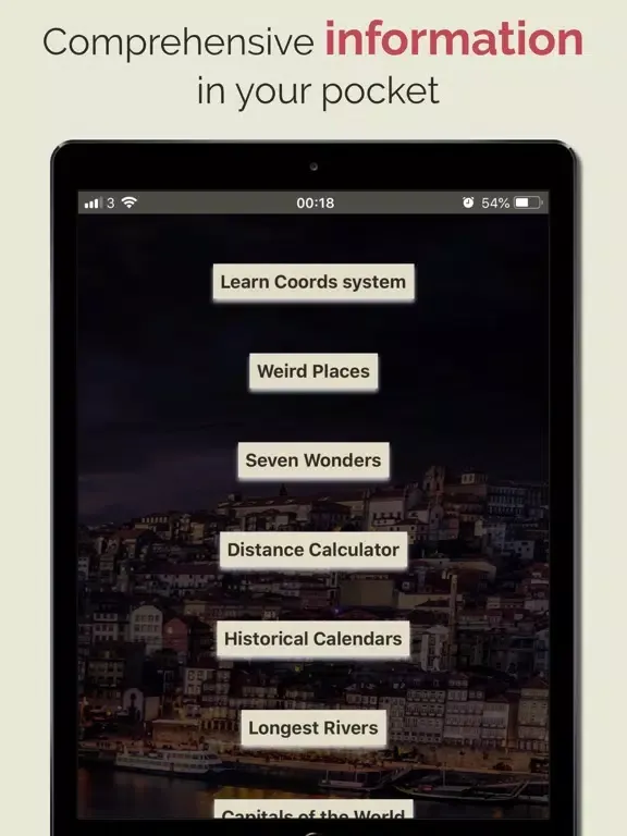 Discover Countries iPad  スクリーンショット