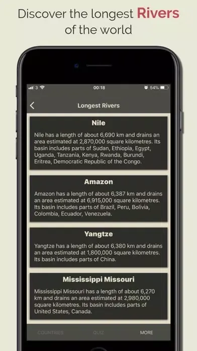 Discover Countries スクリーンショット