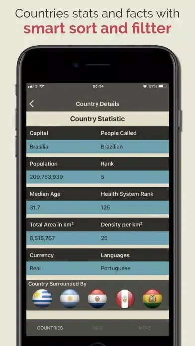 Discover Countries スクリーンショット