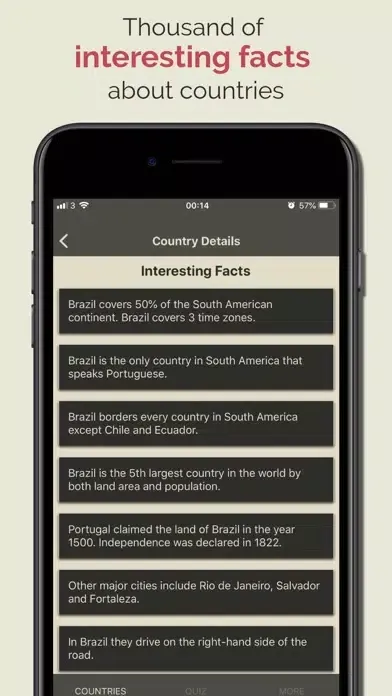 Discover Countries スクリーンショット