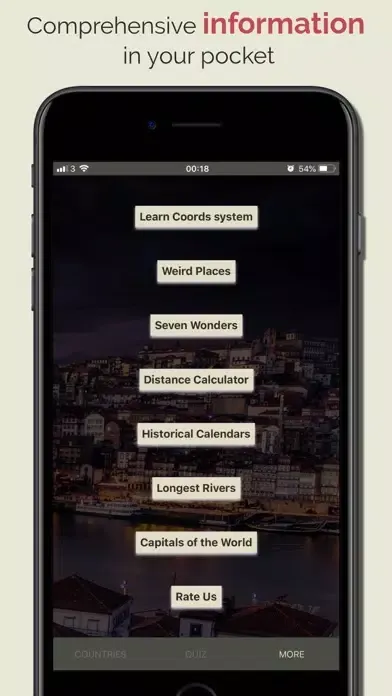 Discover Countries スクリーンショット