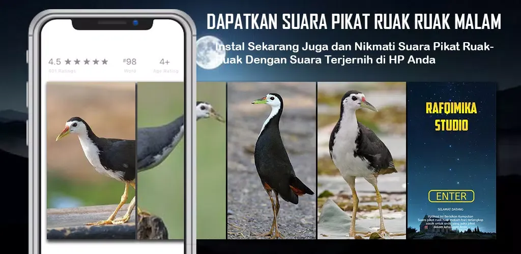 Pikat Ruak Ruak Malam Offline Screenshots