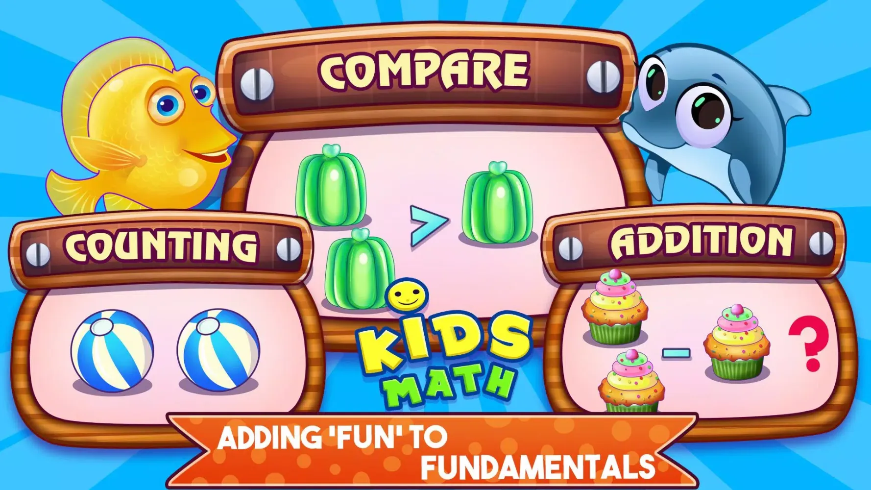 Captures d'écran de KIDS MATH