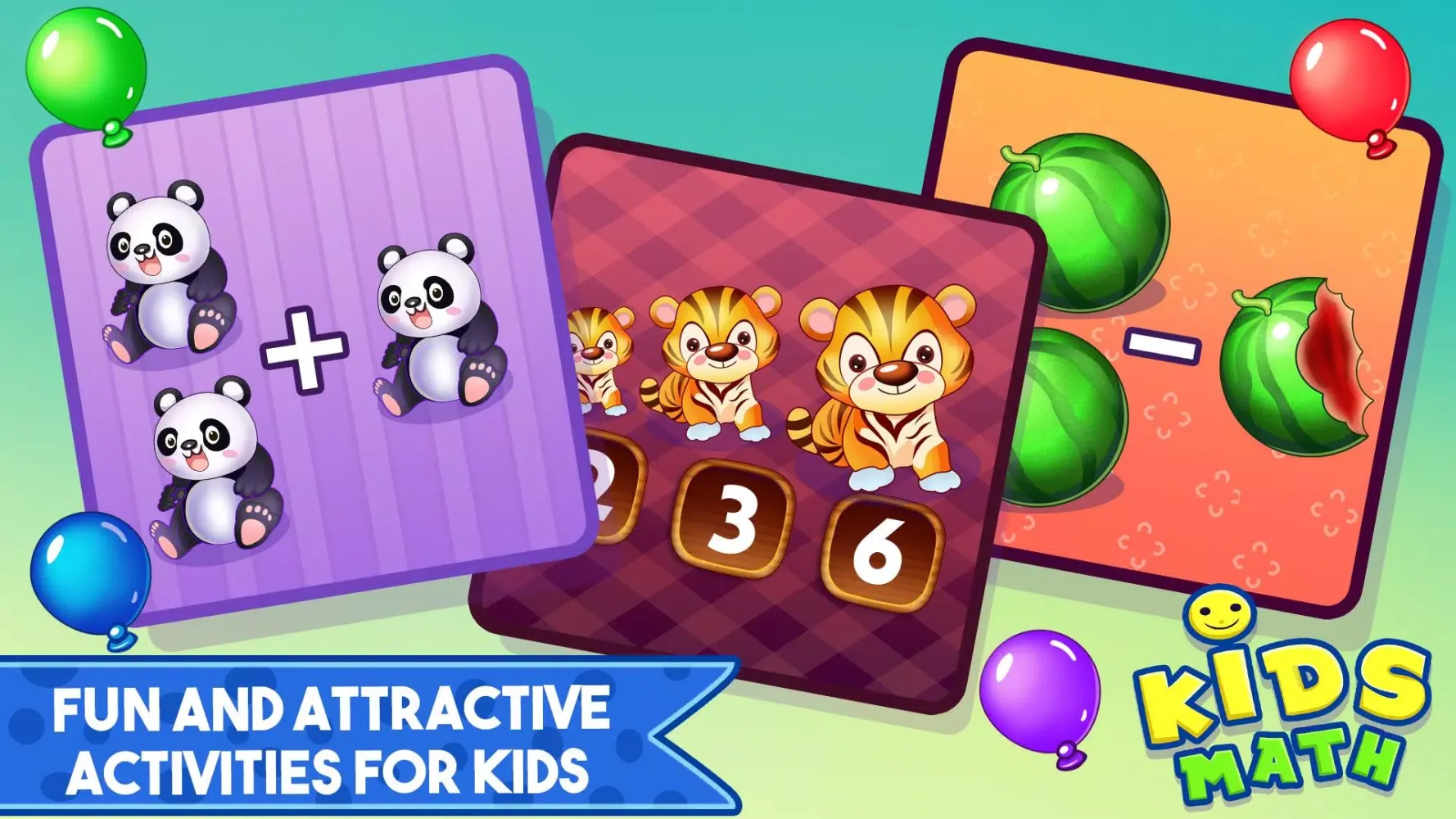 Captures d'écran de KIDS MATH