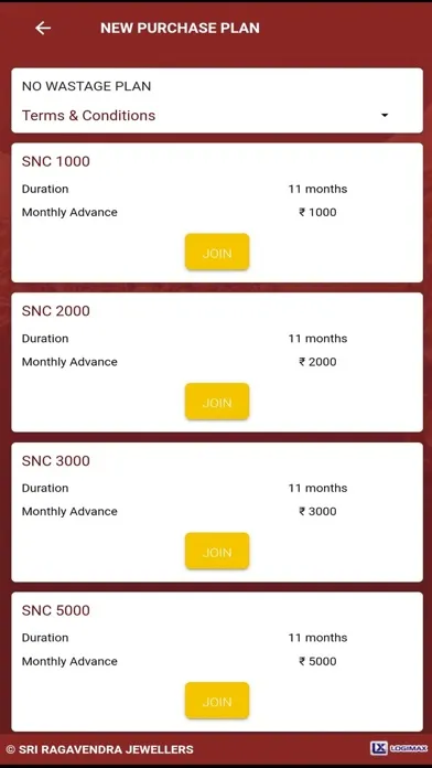 Sri Ragavendra Jewellers स्क्रीनशॉट