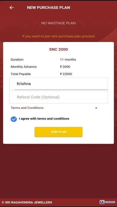 Sri Ragavendra Jewellers स्क्रीनशॉट