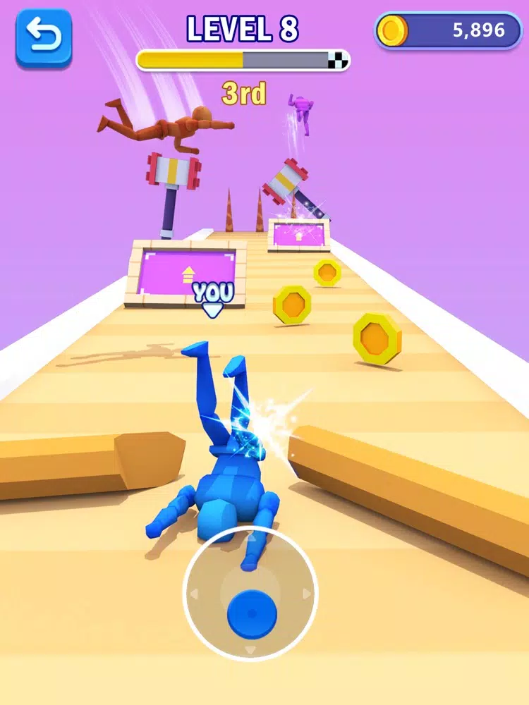 Ragdoll Dash 3D iPad  Screenshots