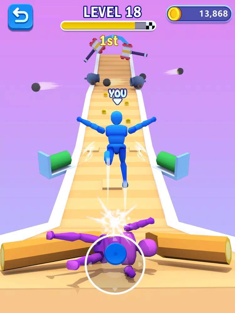 Ragdoll Dash 3D iPad  Screenshots