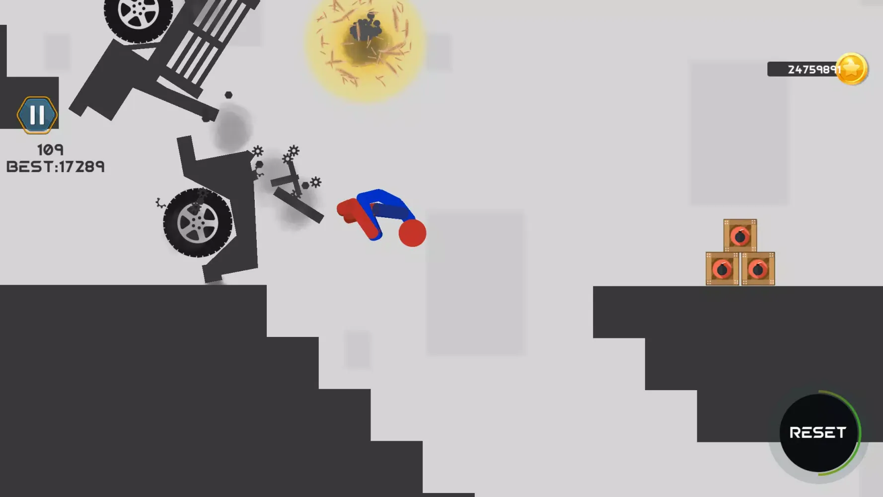 Stickman Dismount Ragdoll Game Screenshots