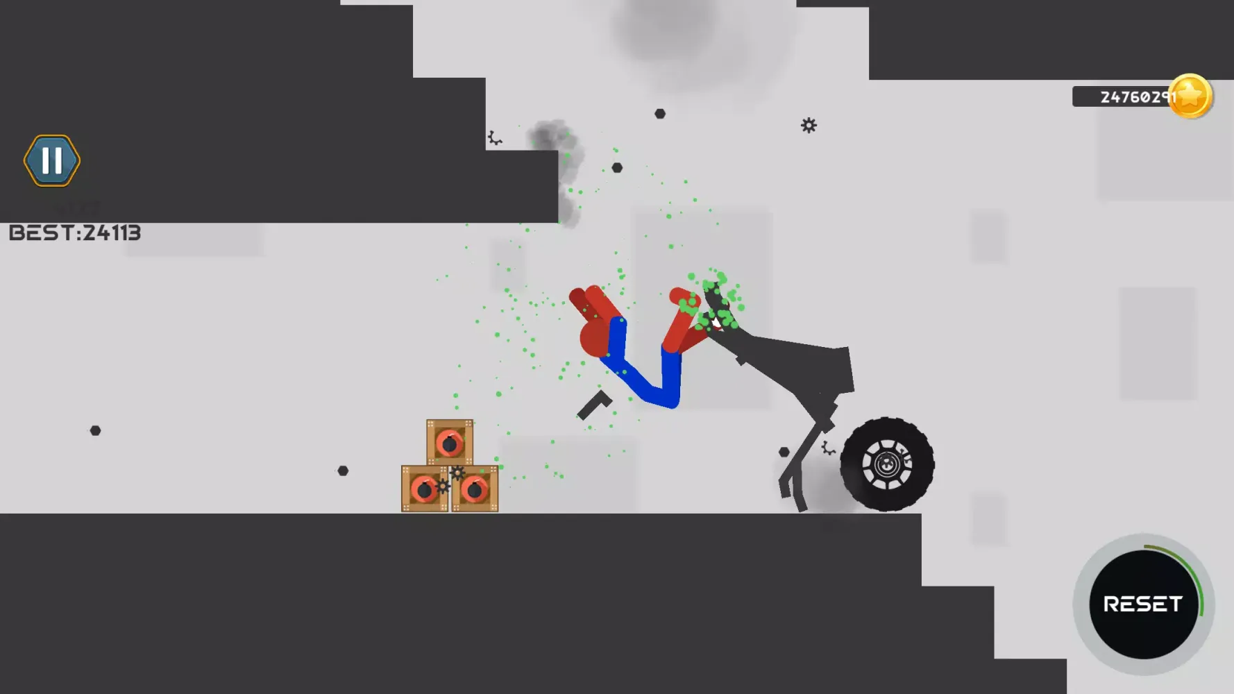 Stickman Dismount Ragdoll Game Screenshots