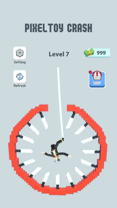 PixelToy Crash Screenshots