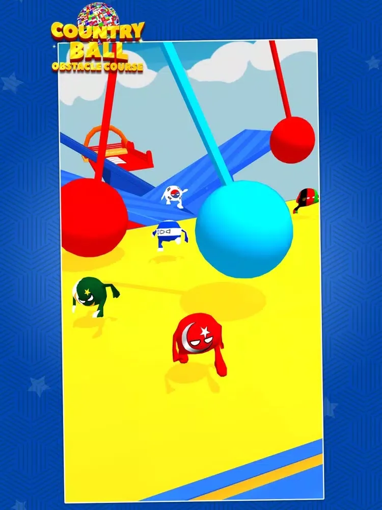 Country Balls Obstacle Course iPad  স্ক্রিনশট