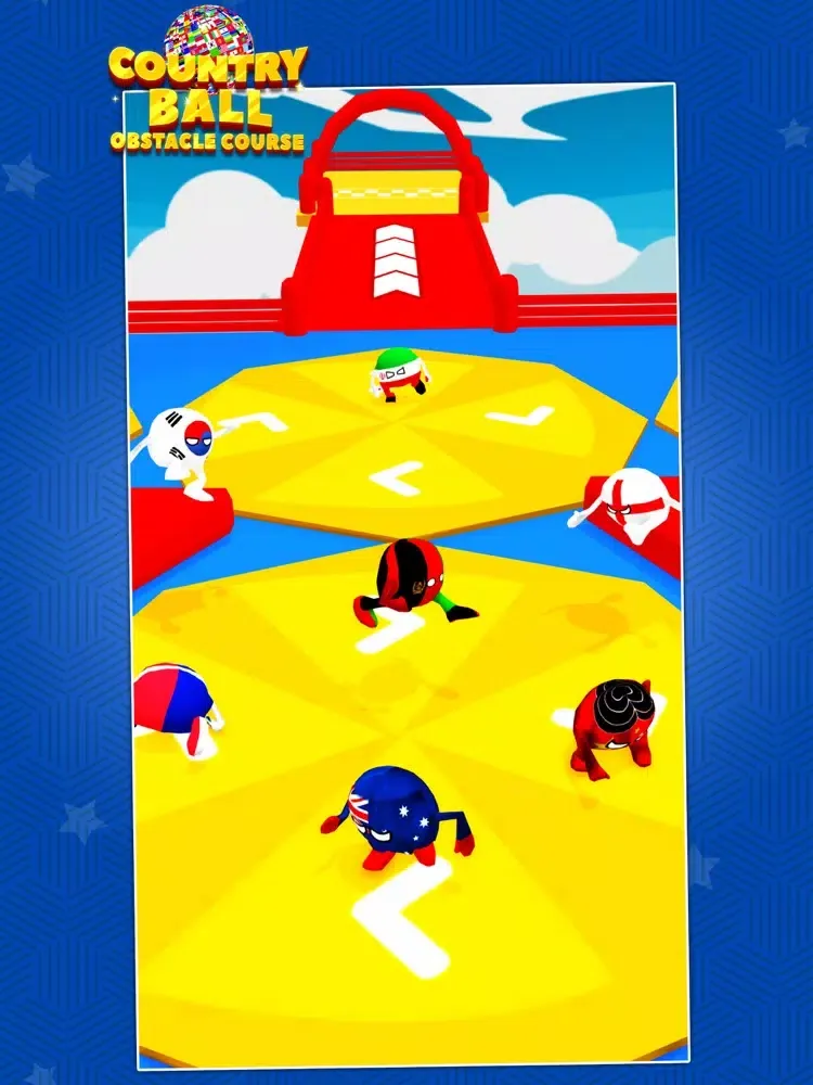 Country Balls Obstacle Course iPad  স্ক্রিনশট