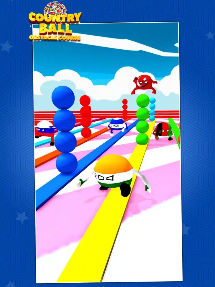 Country Balls Obstacle Course iPad  স্ক্রিনশট