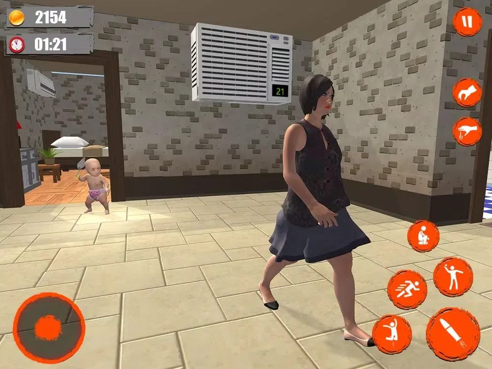 Mom Life vs Evil Baby Games iPad 应用截图