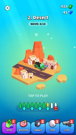 Rage Road - Car Shooting Game Screenshots