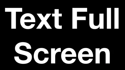 Text Full Screen应用截图