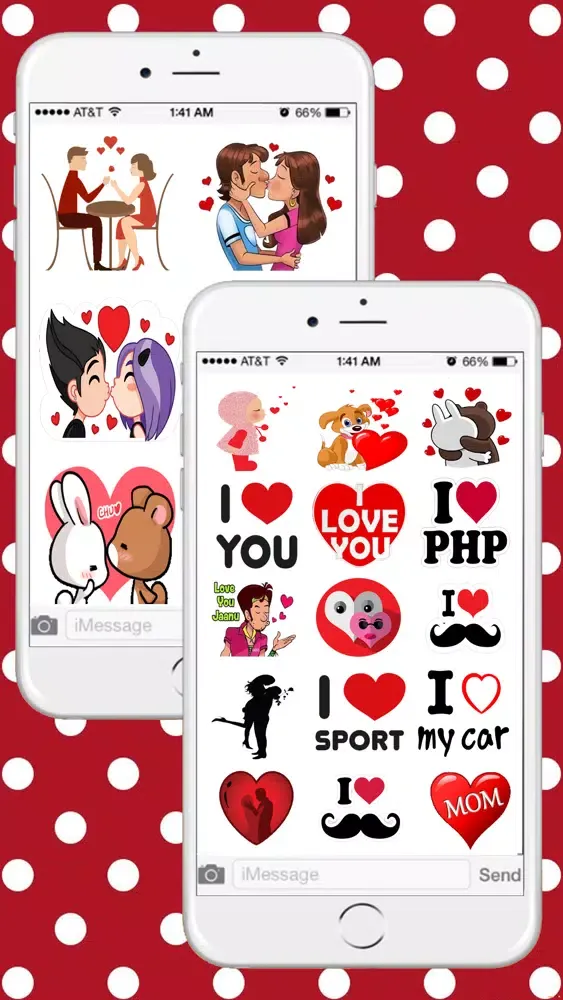 Love Valentine's Stickers Pack應用截圖
