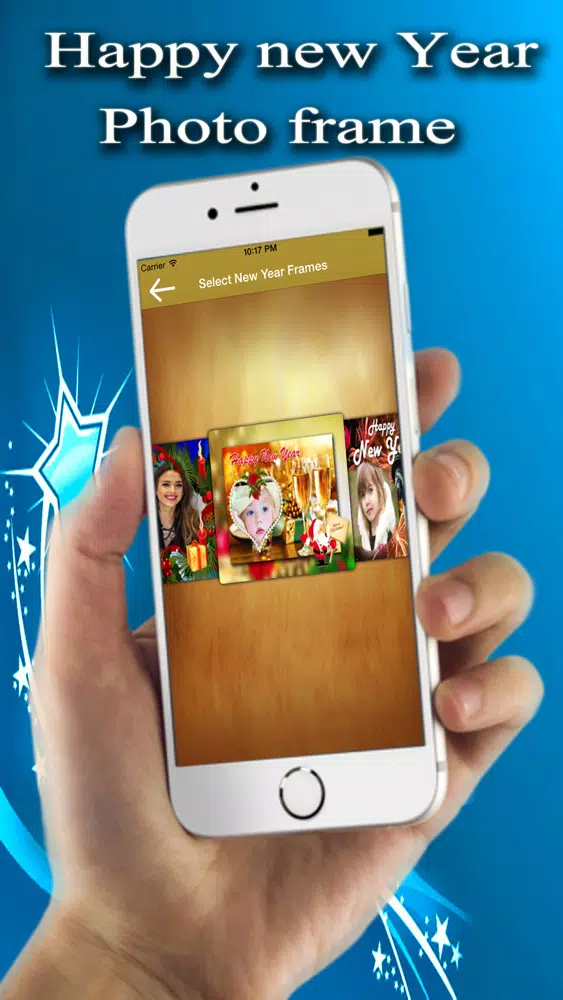 Zrzuty ekranu New Year Photo Frames 2018