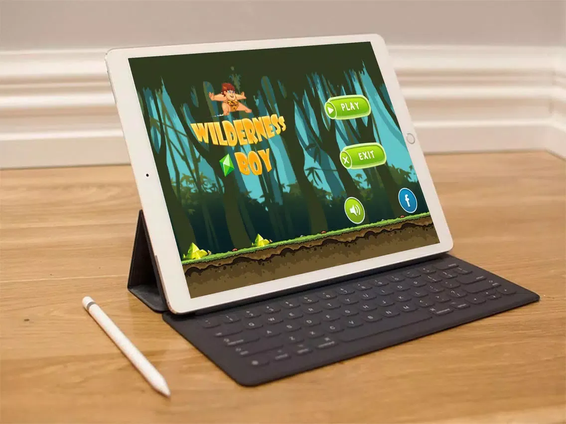 wilderness boy sprint in the forest - the jungle book version 0 iPad  Ekran Görüntüleri