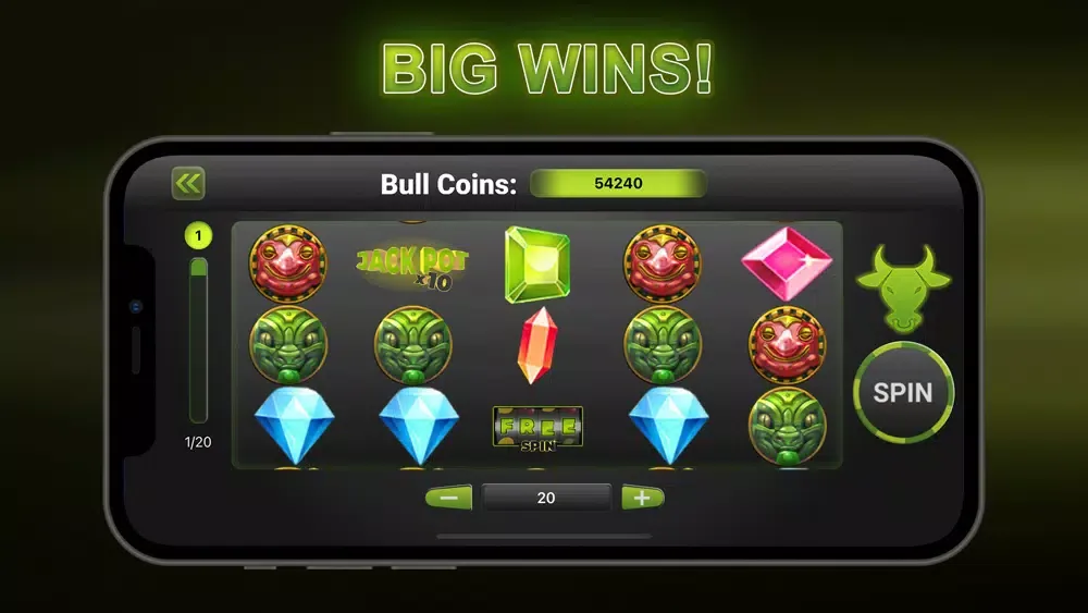 Capturas de tela do Raging Bull Casino