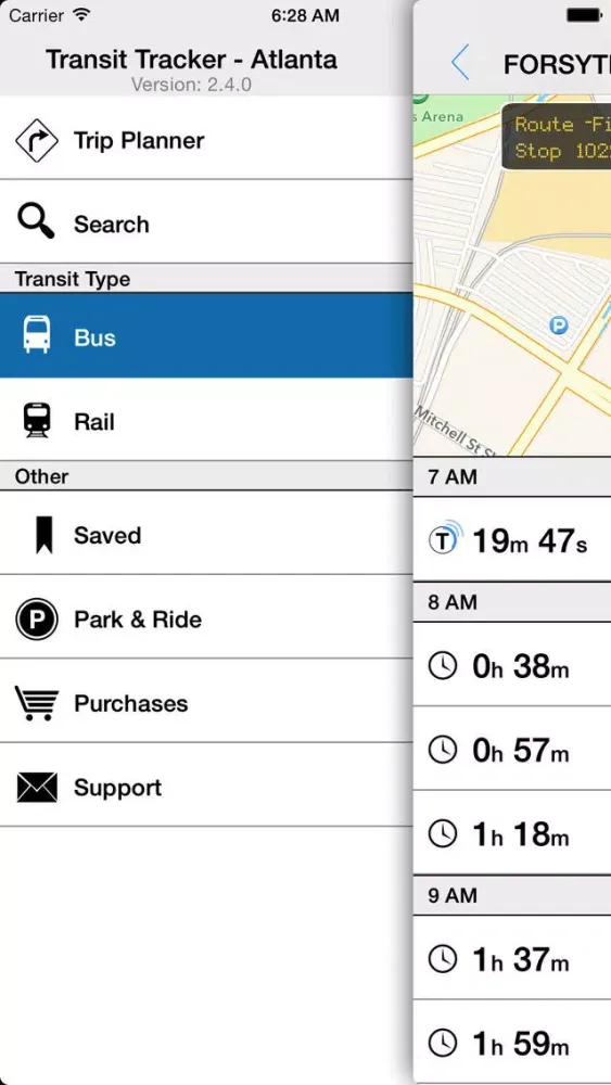 Screenshot di Transit Tracker - Atlanta