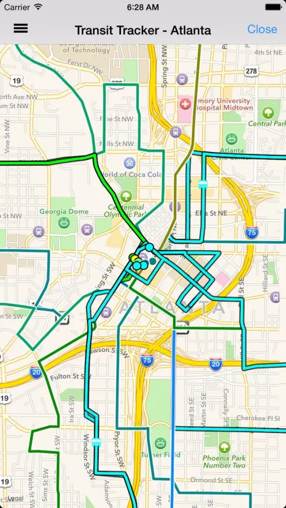 Screenshot di Transit Tracker - Atlanta