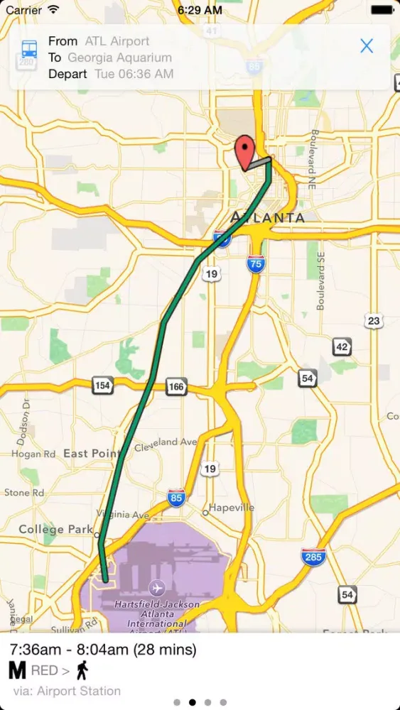 Screenshot di Transit Tracker - Atlanta